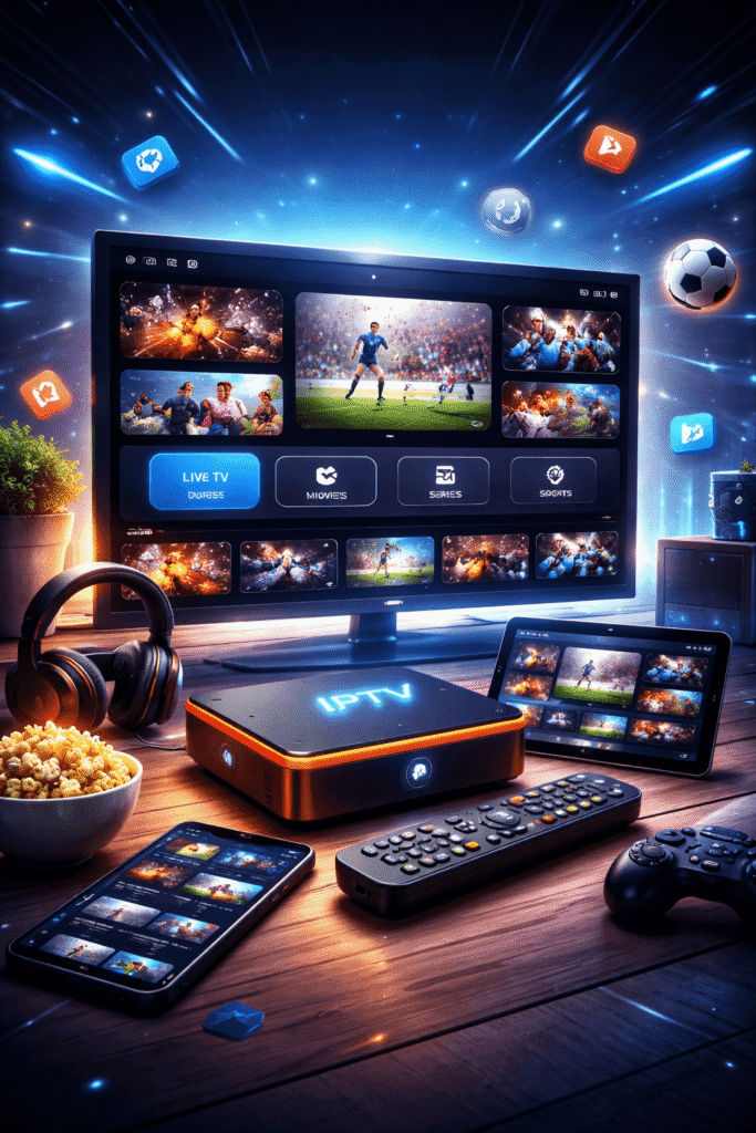 IPTV Free Trial with full access to live channels and VOD content